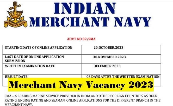 Merchant Navy Vacancy 2023