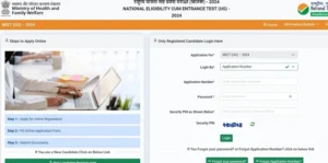 NEET UG Application Form 2024 Notification Out, Apply Online Link Active